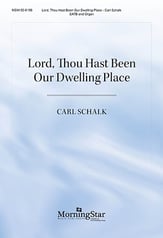 Lord, Thou Hast Been Our Dwelling Place SATB choral sheet music cover